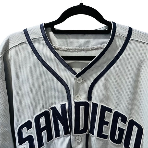 Matt Kemp Padres Majestic Authentic Collection Embroidered Jersey Size 48 - Picture 2 of 8